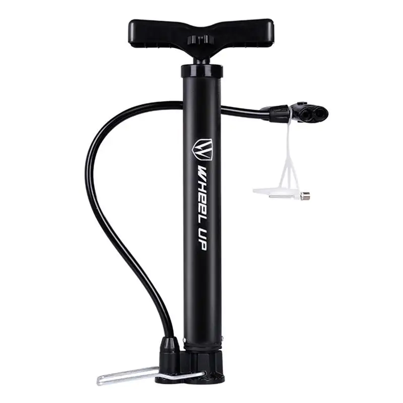 

Bicycle Pump 120 PSI High Pressure Cycling Ball Inflator Standing Bike Hand Pump Motorcycle Tyre Hand Inflator for wheelup