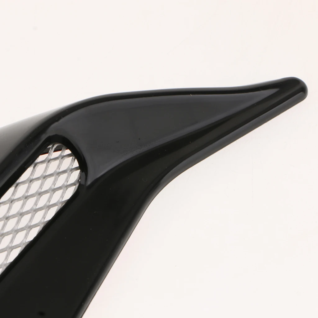 2pcs/lot Shark Gills Car Styling 3D Simulation Vent Air Flow Fender Chrome Glue Sticker Decal Decoration Waterproof | Автомобили и