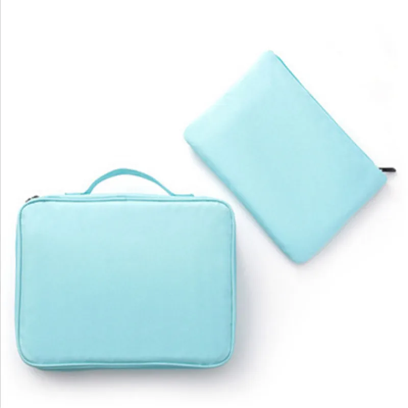 

2PCS Cosmetic Bags Women Men Travel Make Up Storage Bag Pure Waterproof Storage Case with Combination Lock Casual Cosmetic Cases