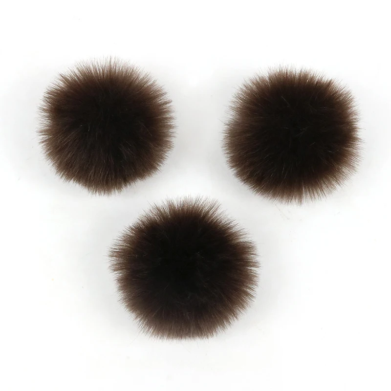 Оптовая продажа помпон лисий мех сделай сам натуральный помпоны мяч для шапок