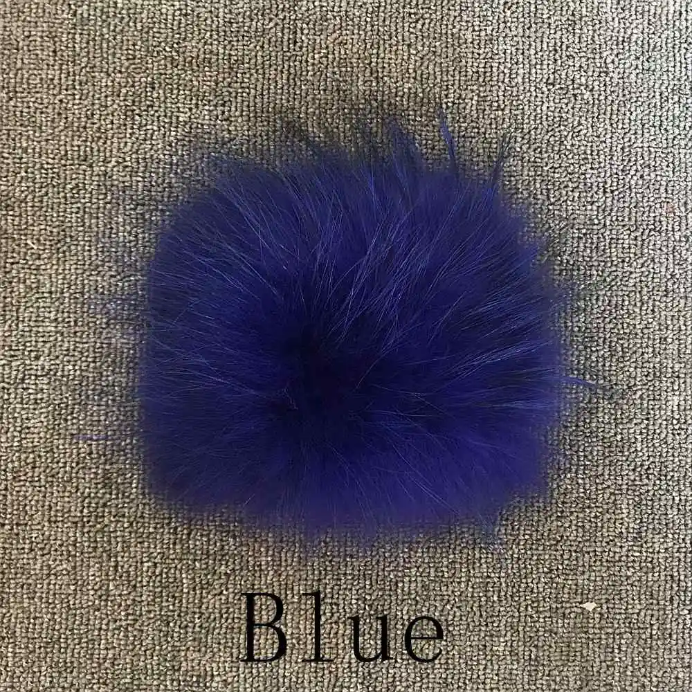 blue Розовое java QC19082 Новое поступление, горячая Распродажа, Длинная модель, натуральный мех енота, жилет для женщин и девочек, высокое качество - Цвет: blue
