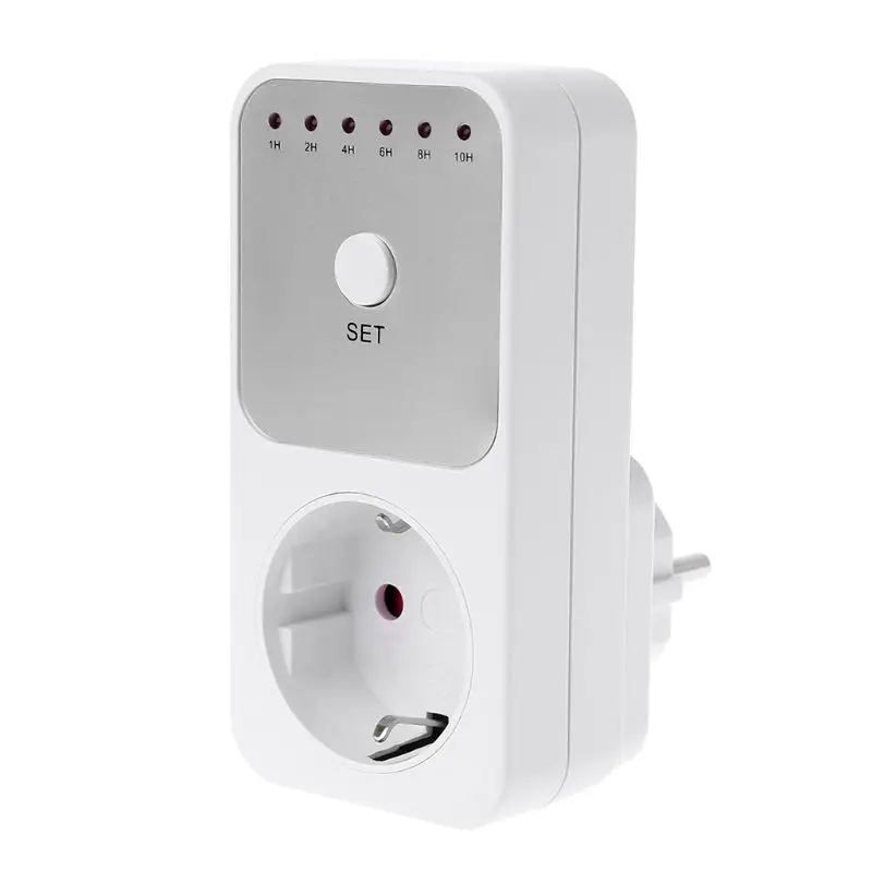 

Countdown Timer Socket Intelligent Time Setting Switch Timer Control Sockets EU Plug W3JA