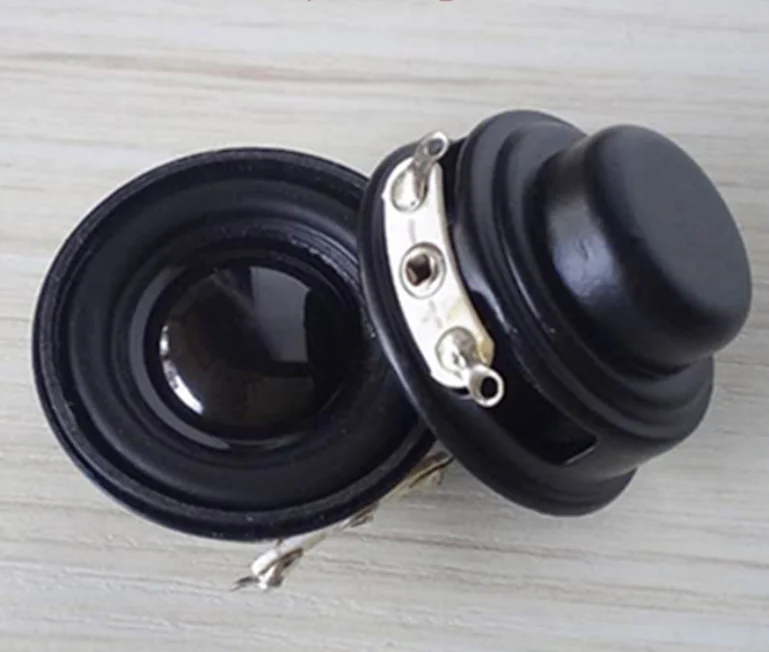

2pcs 32MM 4Ohm 4Ω 3W Full-range Speaker Loudspeaker HiFi audio part PU side