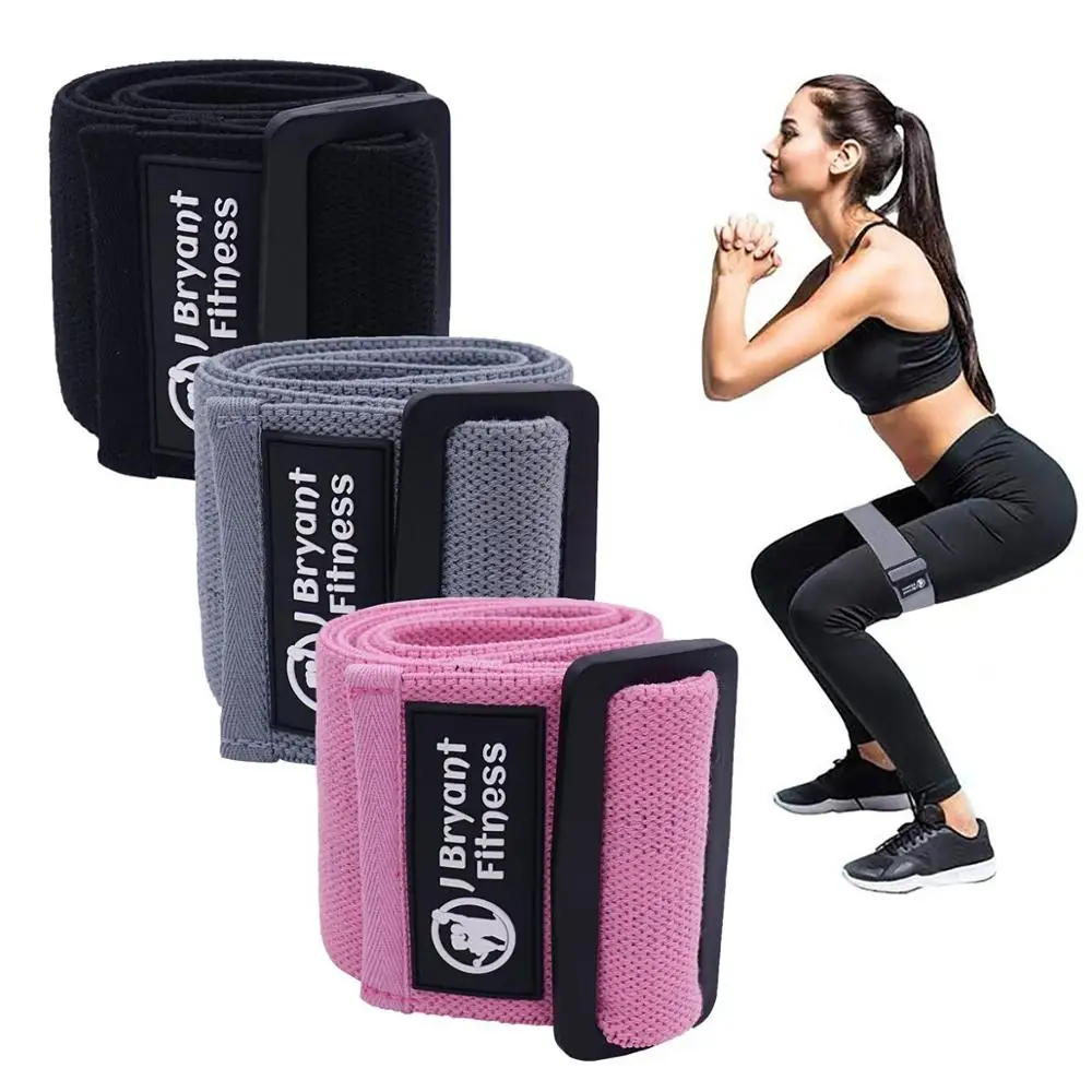 

Adjustable Resistance Booty Bands Exercise Hip Bands Set Fabric Non-slip For Fitness Stretching Strength Training Women Home Gym