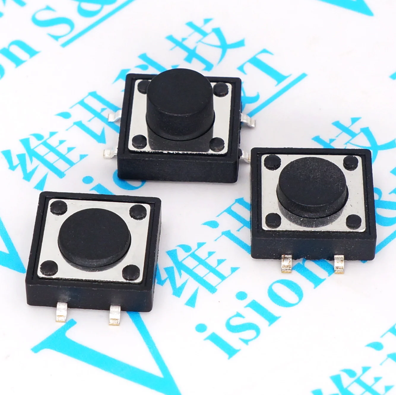 20 шт PCB Тактильные Такт Мини кнопочный переключатель DIP 4pin Микро Переключатель