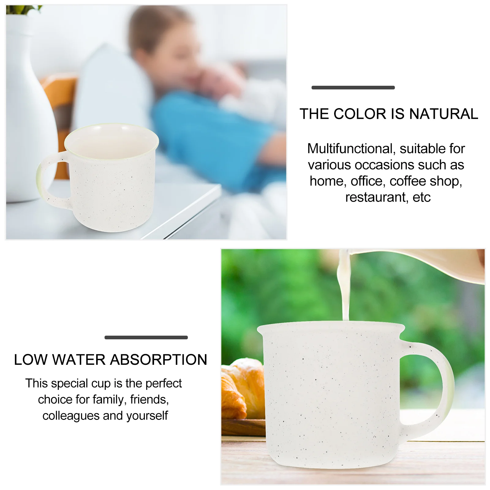 Эмалированная кофейная кружка винтажная эмалированная чашка для хранения воды