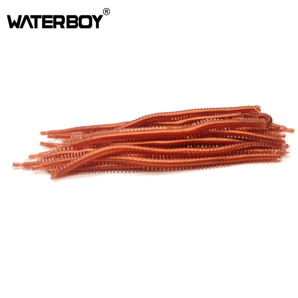 WATERBOY 20 шт./лот черви Мягкая приманка 13 см/2 г искусственный земляной червь морская