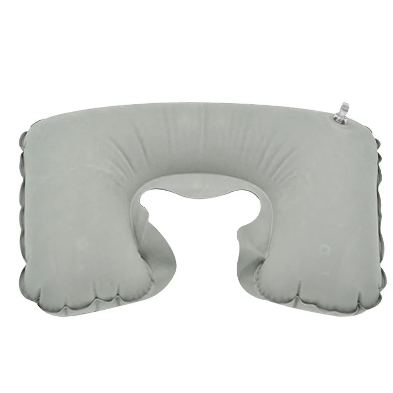 

U Shaped Travel Pillow Inflatable Neck Car Head Rest Air Cushion for Travel Office Nap Head Rest Air Cushion Neck Pillow