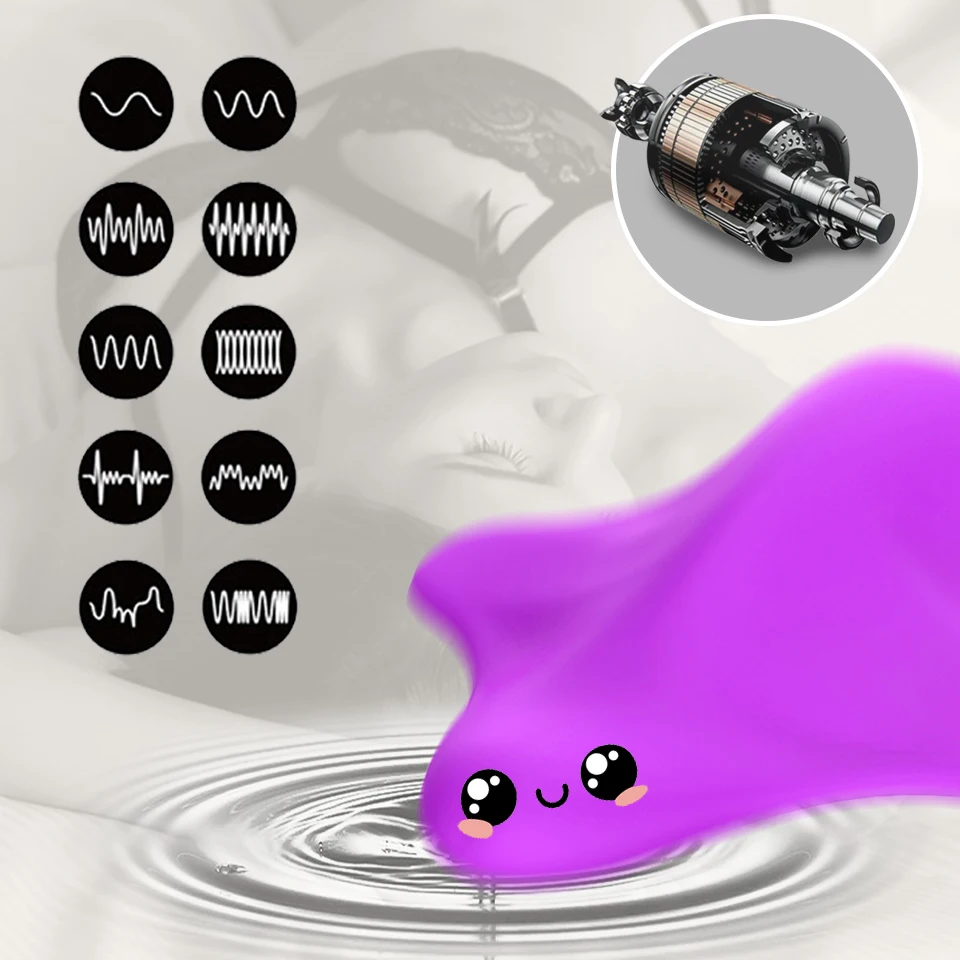 Пригодные для носки трусики вибратор с беспроводным пультом дистанционного