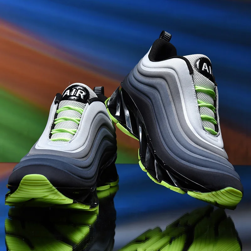 NIKEZI Размер 39-46 мужской официальный Весенний клинок Max Air 97 для бега Athleisure Sport Yeezys Досуг Прогулочные кроссовки