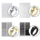 Высокое качество Невидимый Кольцо Размеры регулятора для свободные кольца 6 размеров Размеры s предохранителя ювелирных изделий Spacer слесаря