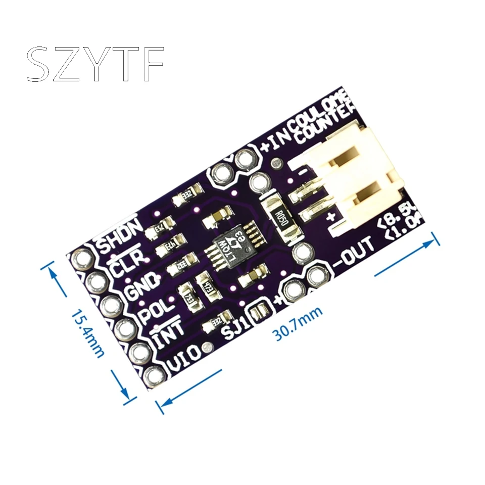 LTC4150 счетчик кулонов батарея Ток обнаружения сенсор модуль вспышки|Интегральные