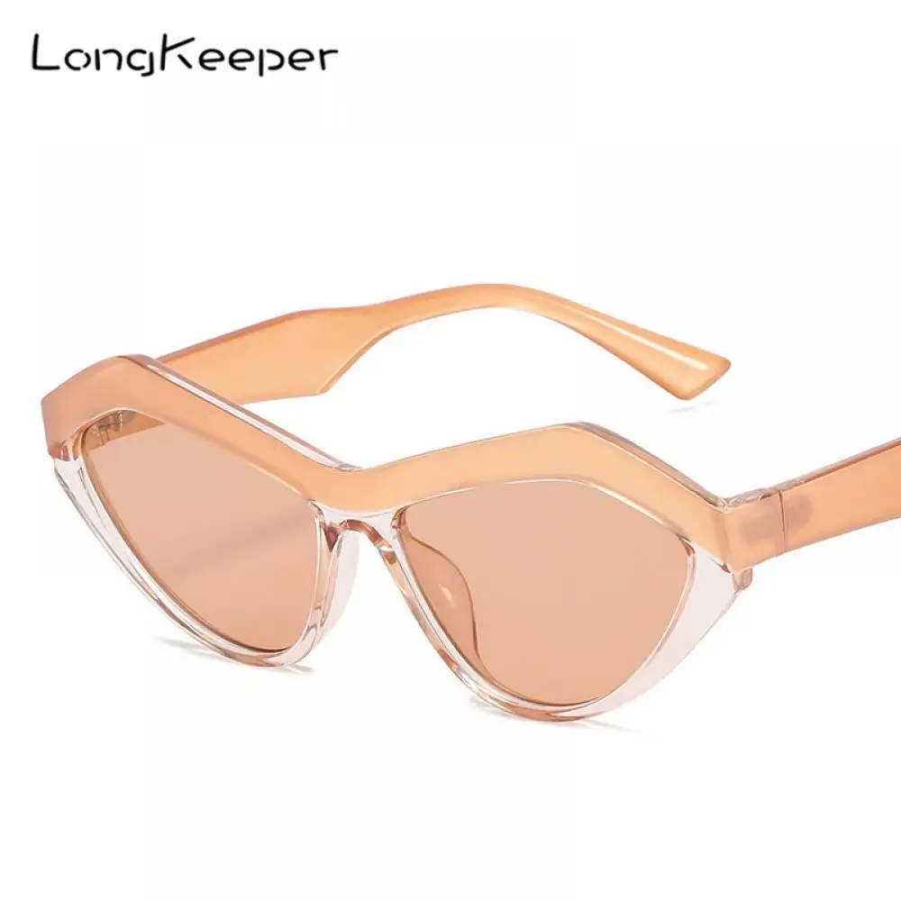 

Fashion Irregular Cat Eye Sunglasses Women Vintage Brand Triangle Sun Glasses Ladies Colorful Eyewear UV400 zonnebril dames