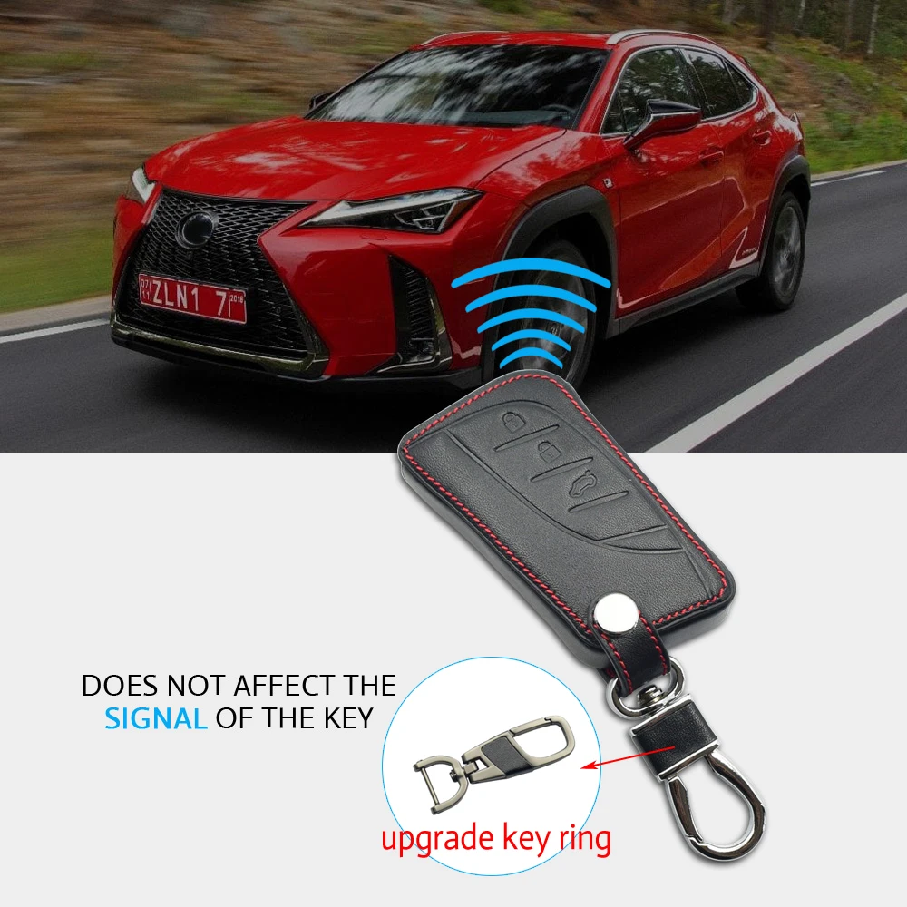Кожаный чехол для автомобильных ключей Lexus UX200 UX250h ES200 ES300h ES350 US200 US260h 2018 2019