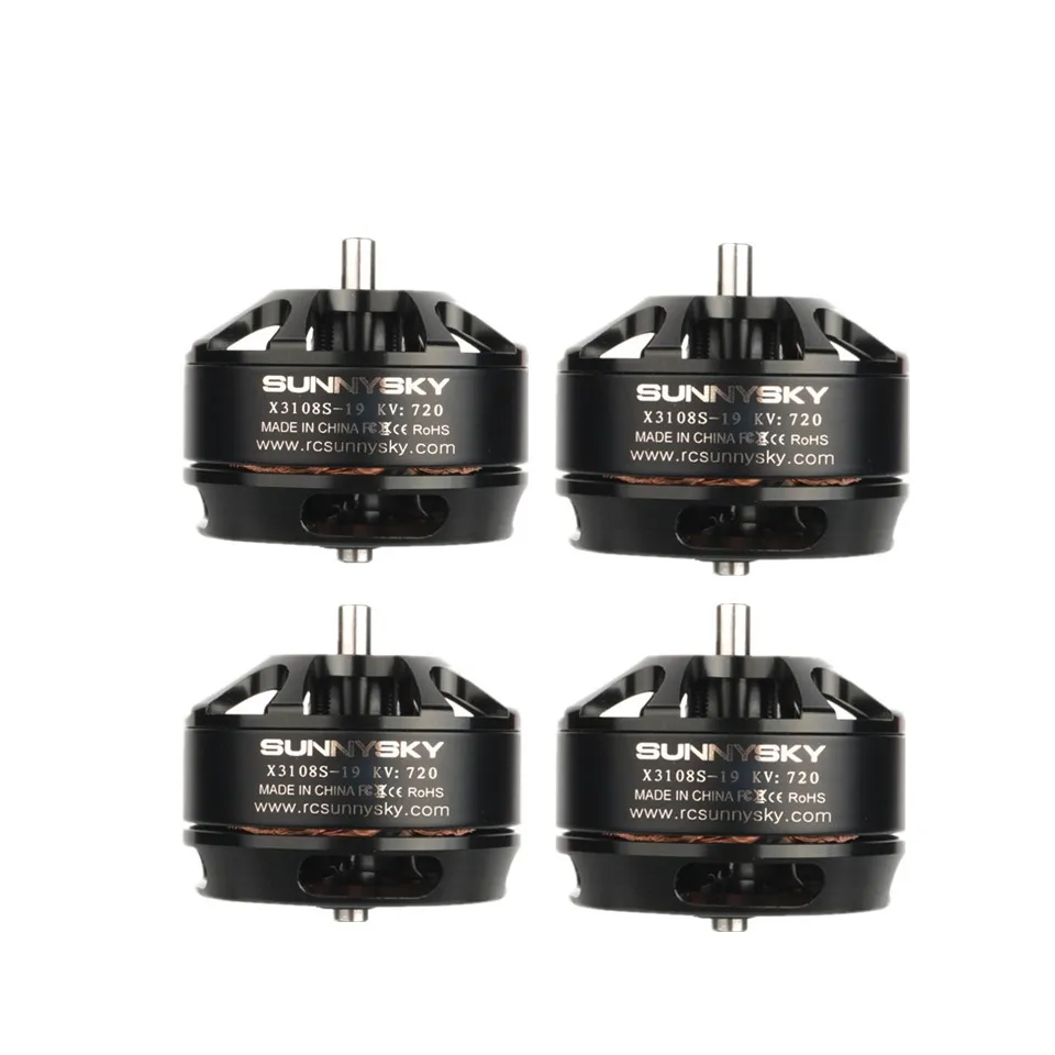 SUNNYSKY X3108S бесщеточный мотор 720KV 900KV 3S 4S дрона квадрокоптера RC двигатель Outrunner DC
