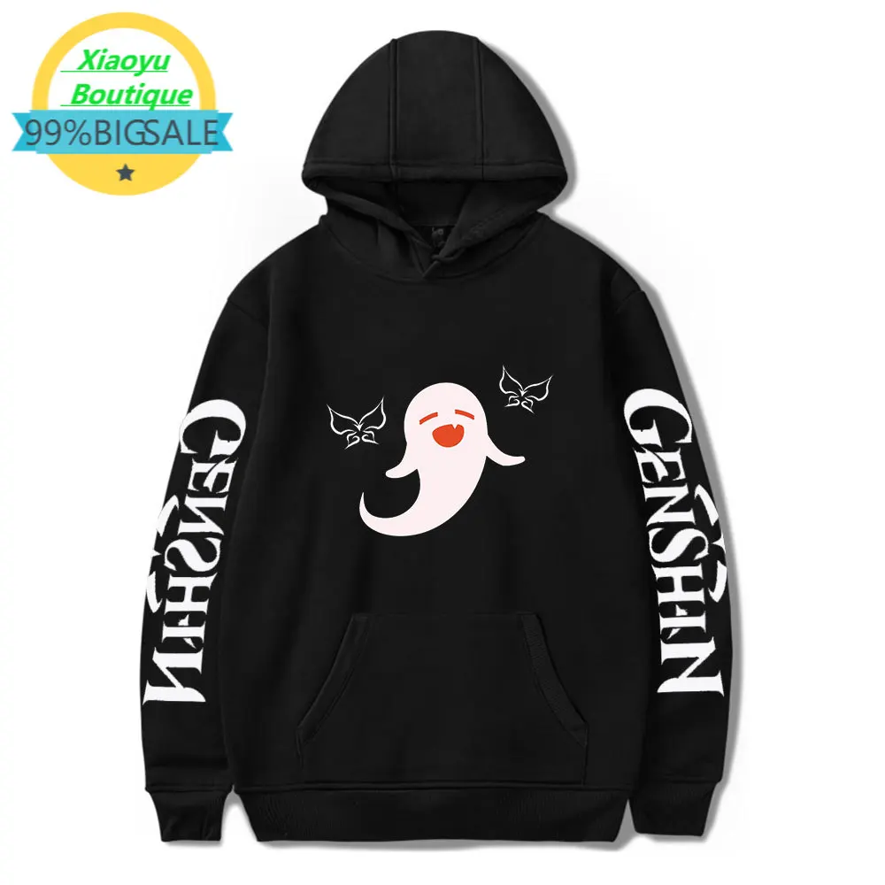 

Kawaii Genshin Impact Hu Tao Hoodies Cartoon Graphic Print High Clothes Harajuku Winter Men/Women Sweatshirt Classic Clothes