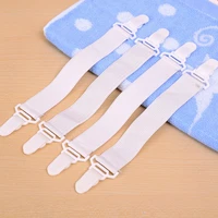 big sale 4pcsset elastic bed sheet mattress cover blankets grippers clip holder fasteners kit home textiles accessories