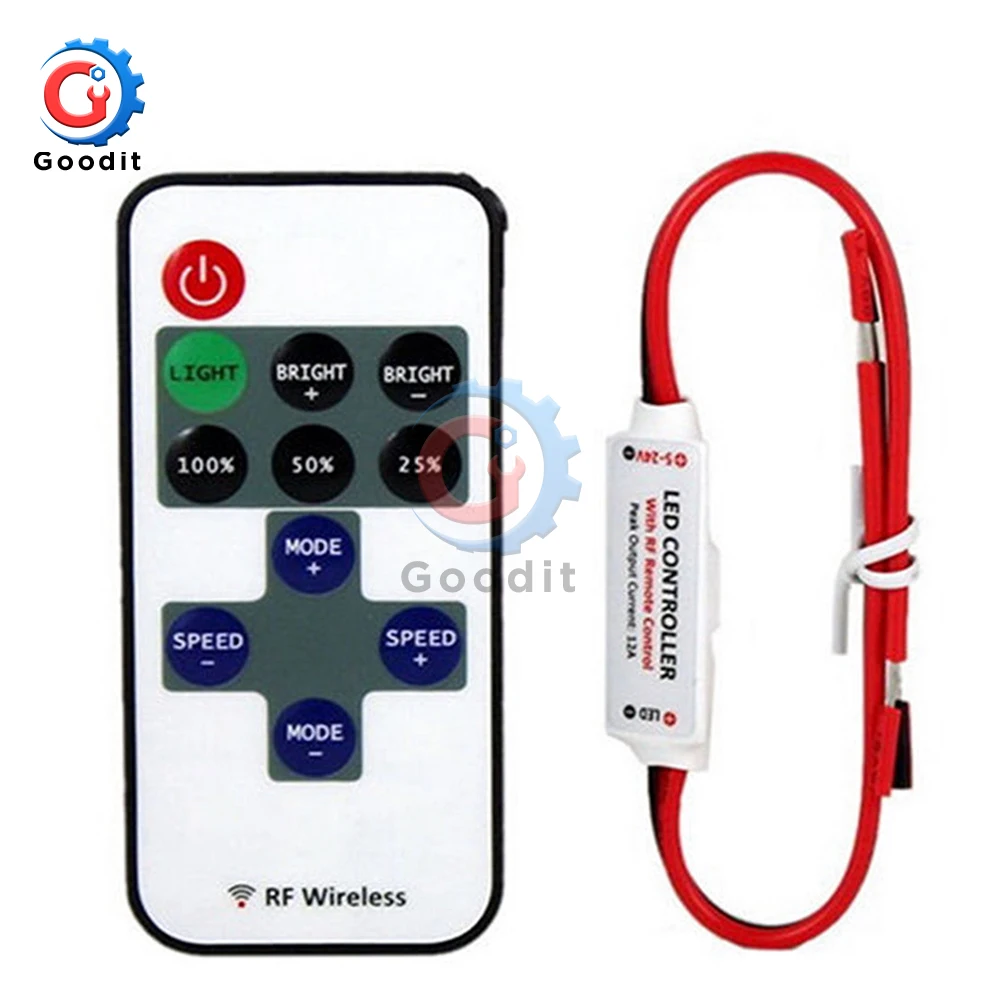 Беспроводной Радиочастотный пульт дистанционного управления 12 В 1 комплект