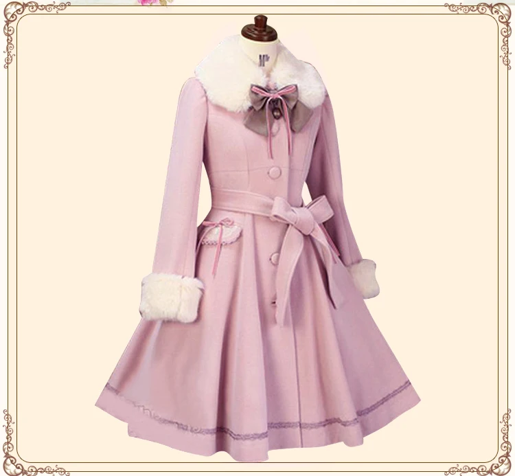Новое Повседневное платье принцессы в стиле &quotЛолита&quot осенне зимнее