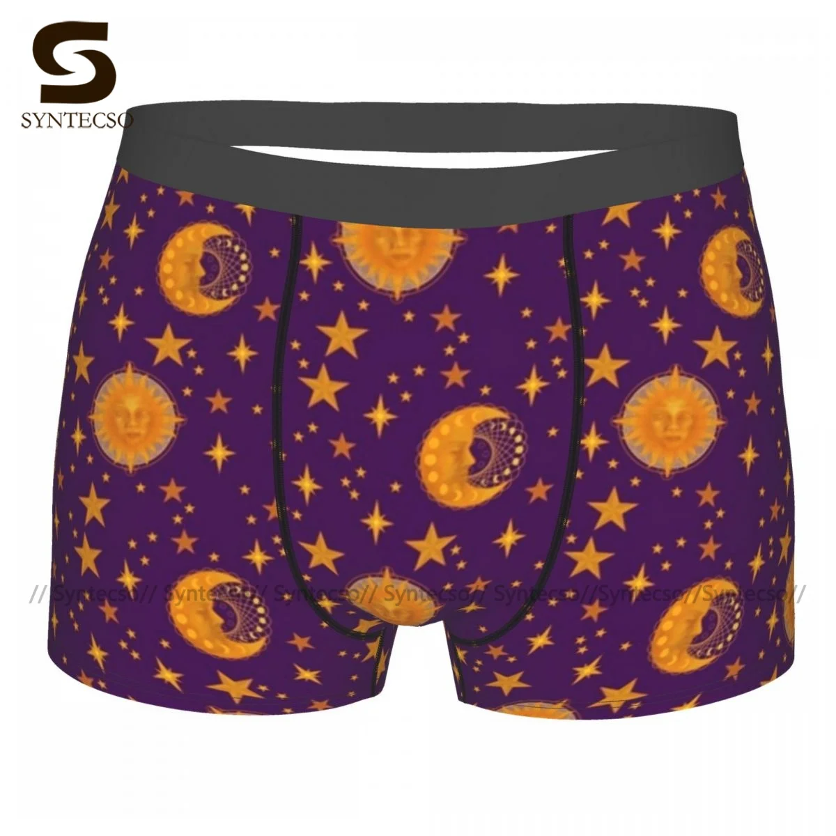 

Bohemian Underwear Breathable Hot Design Trunk Polyester Sublimation Men Boxer Brief