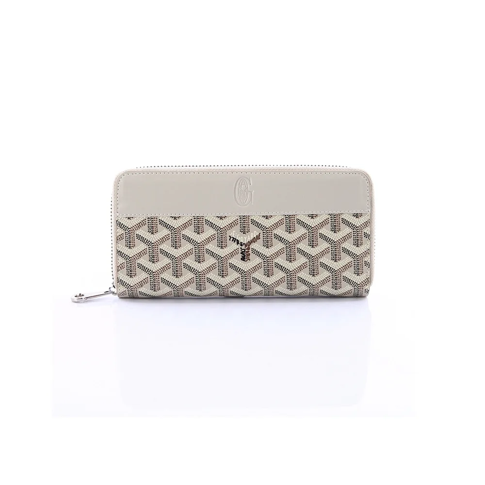 

2021 New Fashion Star Style Wallet Leather Long Zipper Wallet