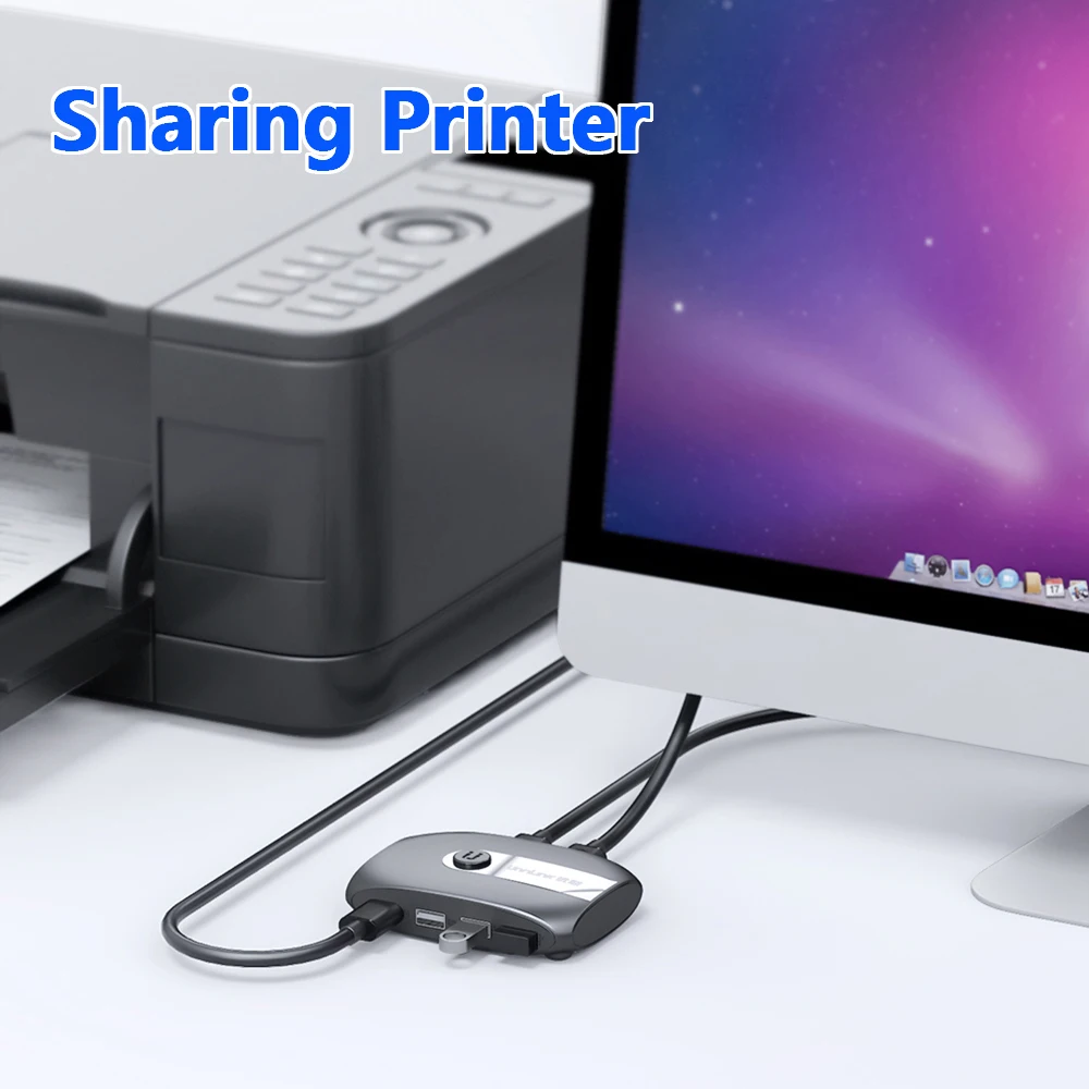 Квм переключатель Unnlink USB 3 0 2 с расширителем компьютера совместное использование