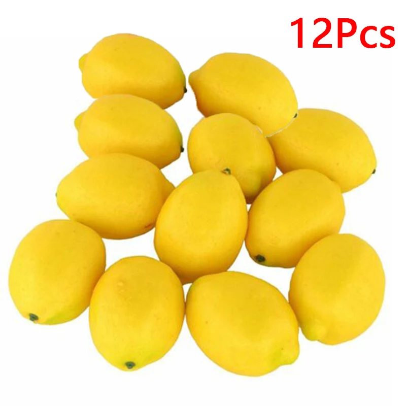 Фрукты искусственный лимон фотографический реквизит дома моделирование