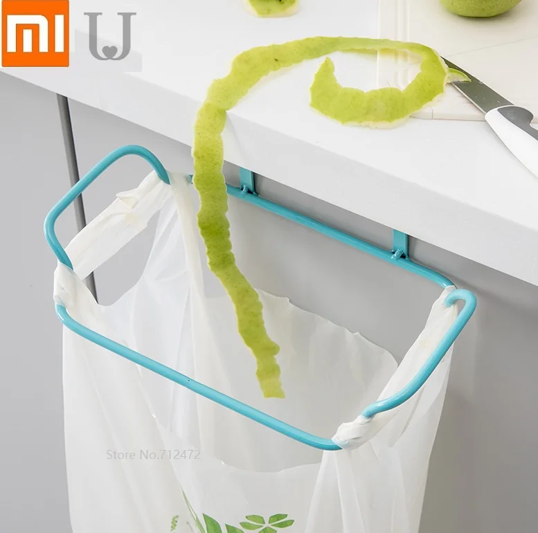 Xiaomi держатель для дверных и задних ящиков мусора железный крючок кухонный