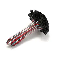 500pair 2/3/4/5Pin Core SM JST Connector Cable SM JST 3p Connector 22AWG 0.3mm Electirc Plug Wires For LED Strip Lamp Light