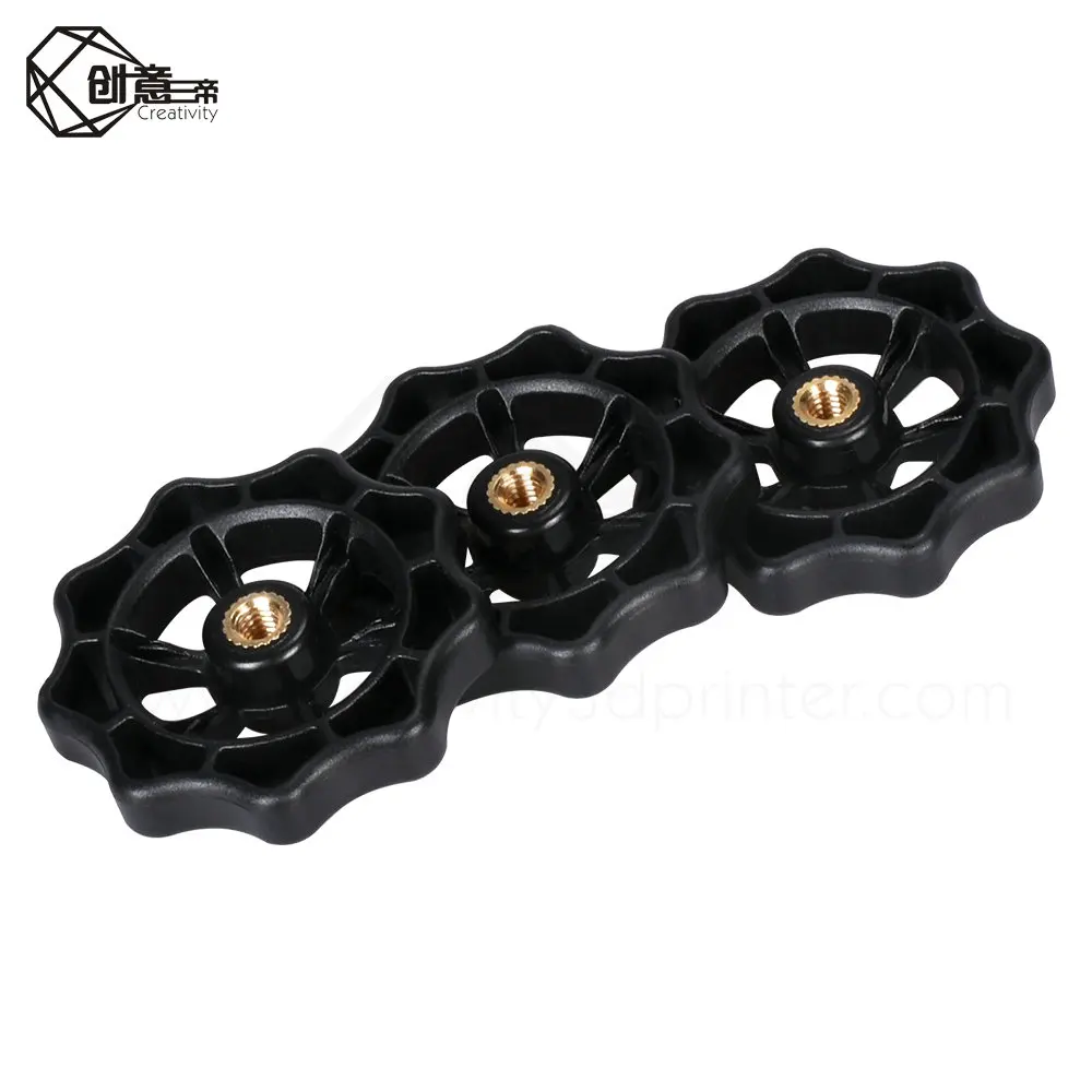 Creativity4 шт. обновленная большая ручная Поворотная Выравнивающая гайка для