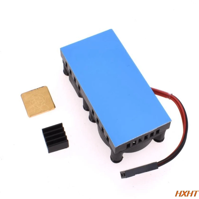 

Ultimate Dual Cooling Fan Kit with Aluminum Heatsink Raspberry Pi 3/2B 3B+AU