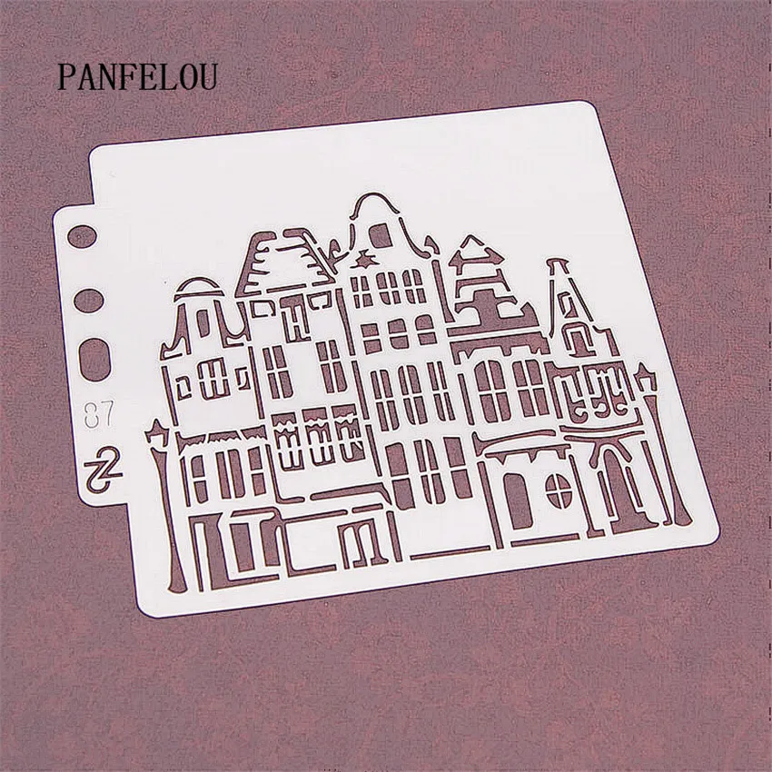 Лидер продаж трафареты для скрапбукинга и Пластиковая форма щит сделай сам