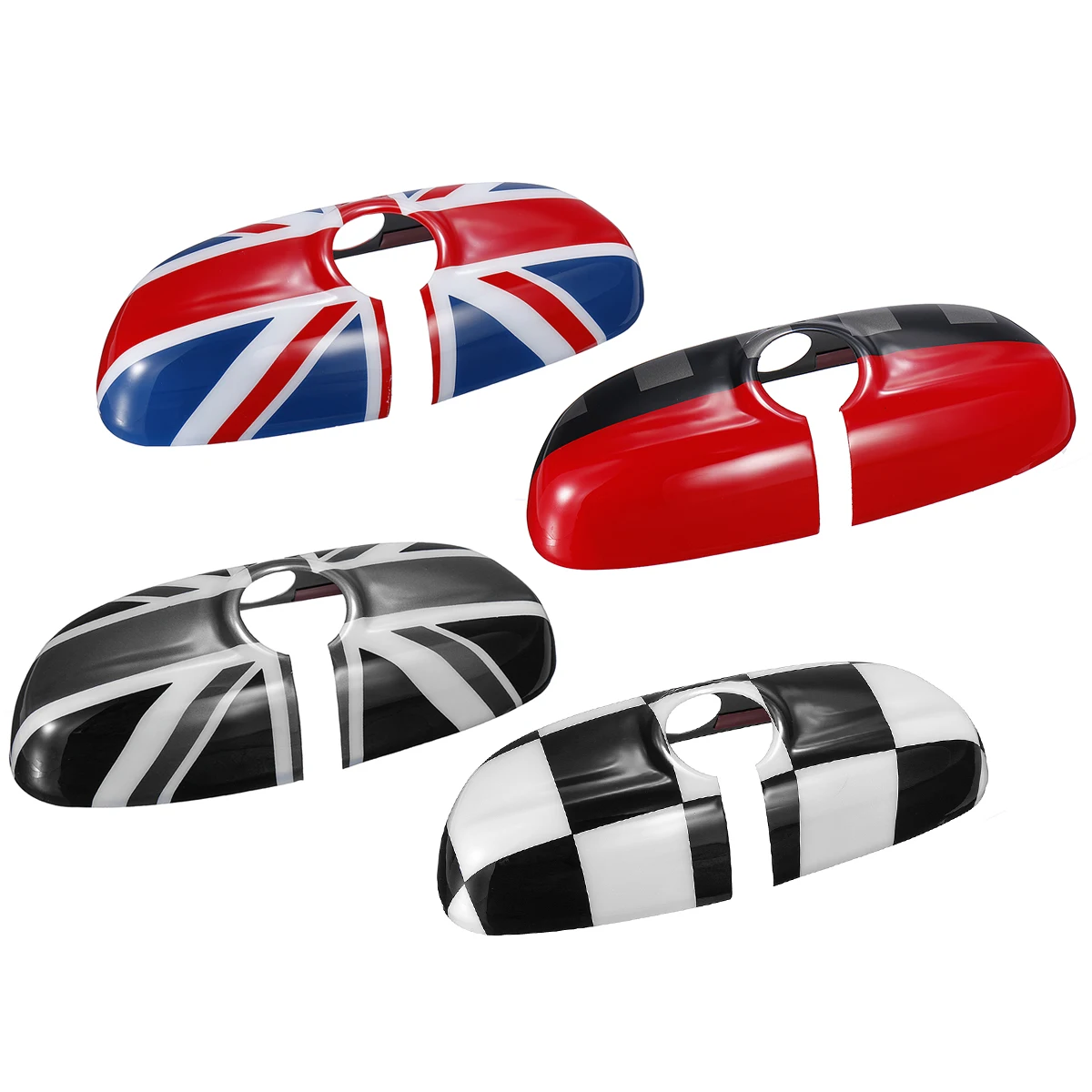 Новый ПК зеркало заднего вида чехол для автомобиля флаг Великобритании Наклейка