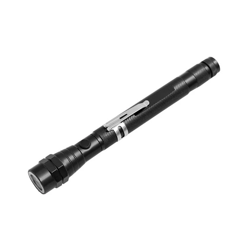 

Magnetic Pickup with 3LEDs Car Telescopic Flashlight Automobile Repair Tool K9FA