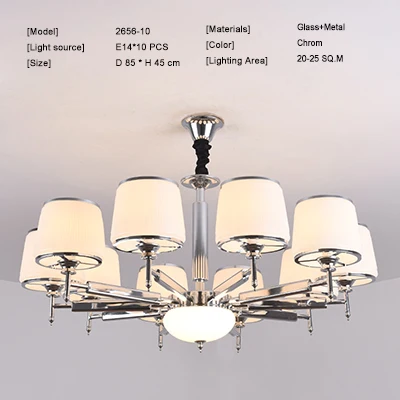 10 light Современный дизайн стеклянная люстра 6 головок прозрачная стеклянная лампа люстра для гостиной кухни черный/золотой светильник - Цвет абажура: 10 light
