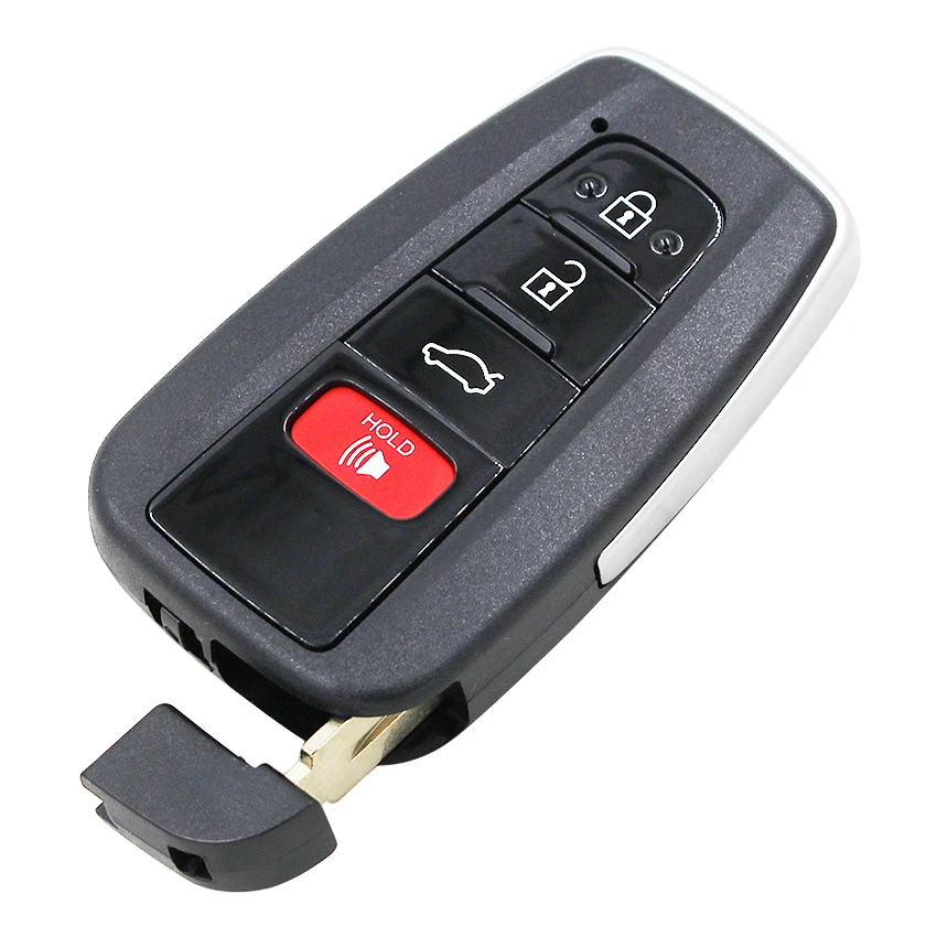 3 + 1/4 кнопки Замена оболочки смарт чехол для дистанционного ключа от машины Fob Toyota