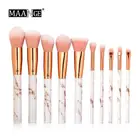 Pro 1041 шт. Многофункциональный набор кистей для макияжа тени Пудра основа для губ подводка для глаз Румяна мраморная Кисть для макияжа