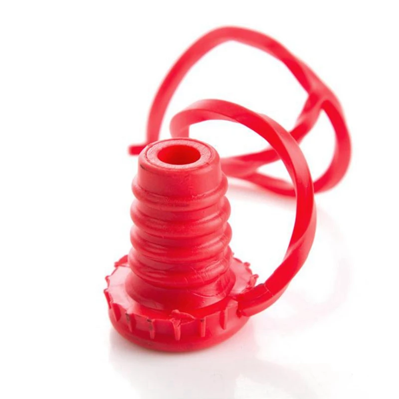 Анти-потеря силиконовой бутылки Пробка висячая кнопка красное вино пивной