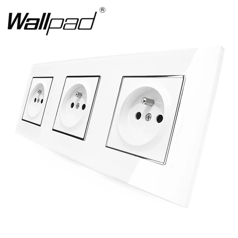 4 способа французская розетка круглая коробка крепление CE Wallpad люксовые