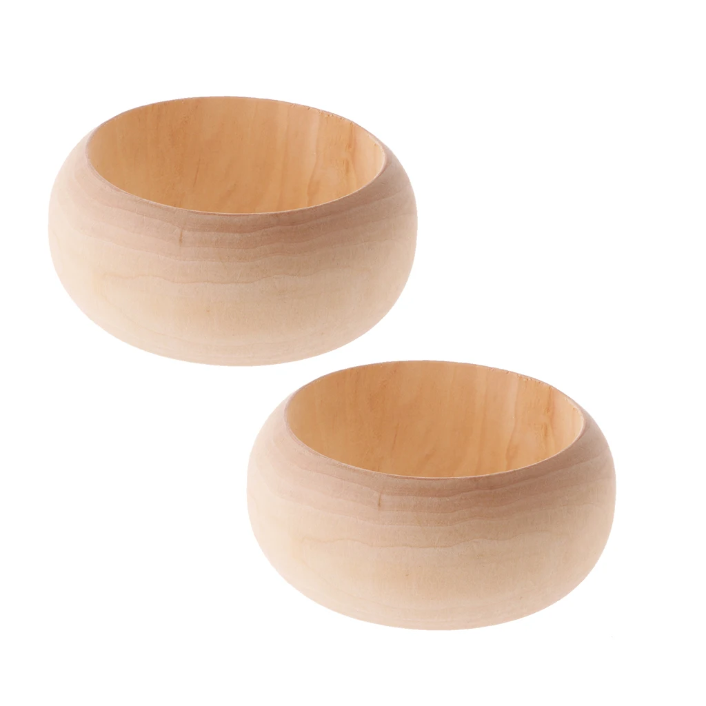 Незавершенный деревянный браслет для женщин и девочек ювелирные изделия ручной