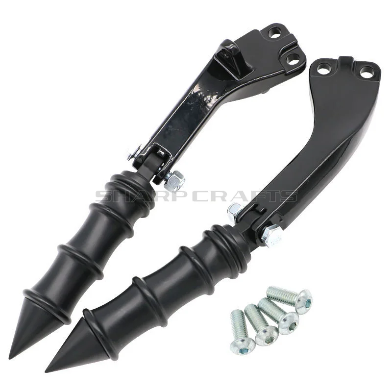 Пассажирские подножки, крепежные кронштейны для Harley Dyna Glide EFI FXDF FXDL FXDB FXDC FXD FLD FXDWG - Цвет: Kit J