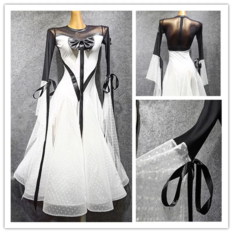 Стандартное платье для бальной комнаты Венского вальса танцевальные костюмы