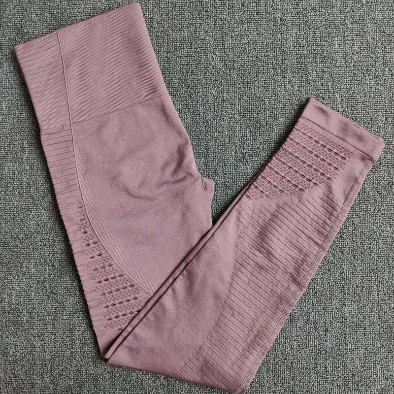 

Seamless Yoga Pants Stretchy High Waist Tights Sports Women Push Up Running Tummy Control Gym Fitness Leggings