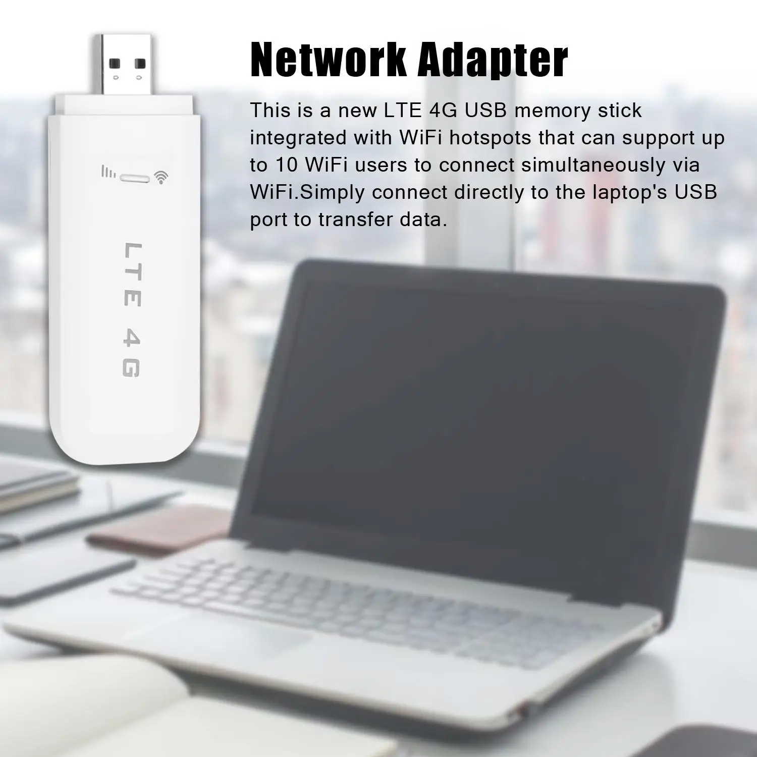

Portable USB Memory Stick Modem LTE SIM Card Slot 4G unlocked