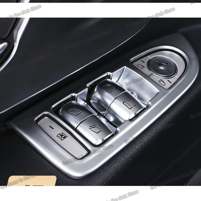 Abs окно автомобиля переключатель панель управления отделка для mercedes benz vito 2015 2016