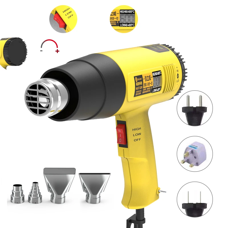 Фен Kailiwei промышленного класса с функцией горячего воздуха 220 В | Инструменты