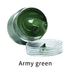 Краска для кожи армейского зеленого цвета, 30 мл, специально для покраски кожаных диванов, сумок, обуви и одежды и т. д. с хорошим эффектом