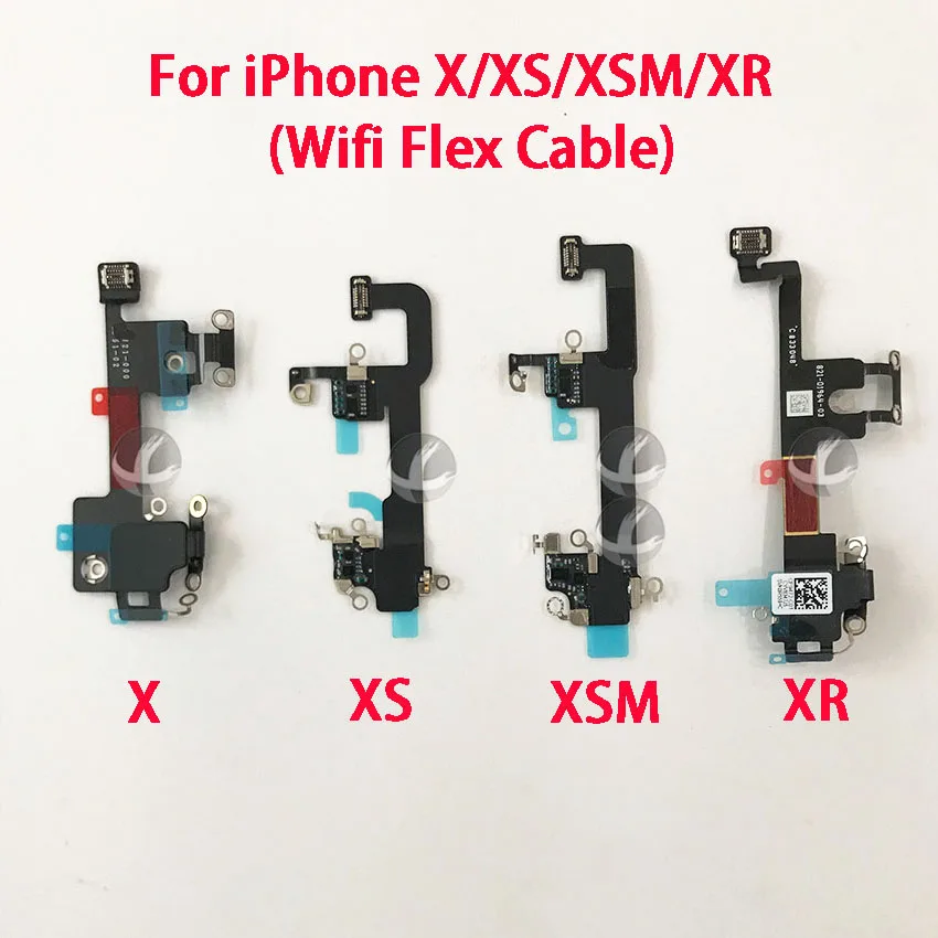 Гибкий провод Wi-Fi кабель для iPhone X XS XR XSM Max антенна wifi запасные части