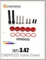 CNSPEED крыло шайбы алюминиевые винты 6 мм шайбы и болт для Honda Civic Integra RSX EK EG DC 8 шт./компл. YC101329