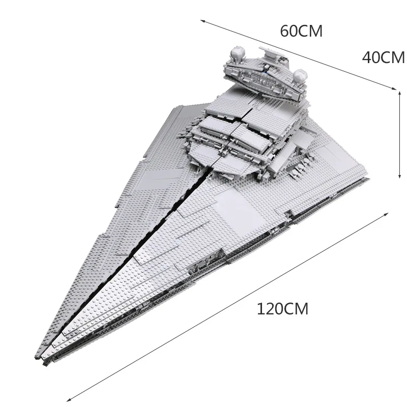 DHL 05027, Звездные игрушки, войны, MOC-23556, имперская звезда, комплект эсминца 75292, детские рождественские игрушки, подарки, строительные блоки, наборы кирпичей